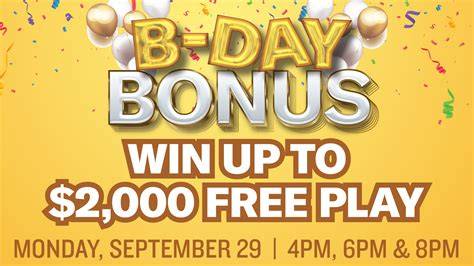 Casino Birthday Bonus: How to Get Free Rewards on Your Special Day